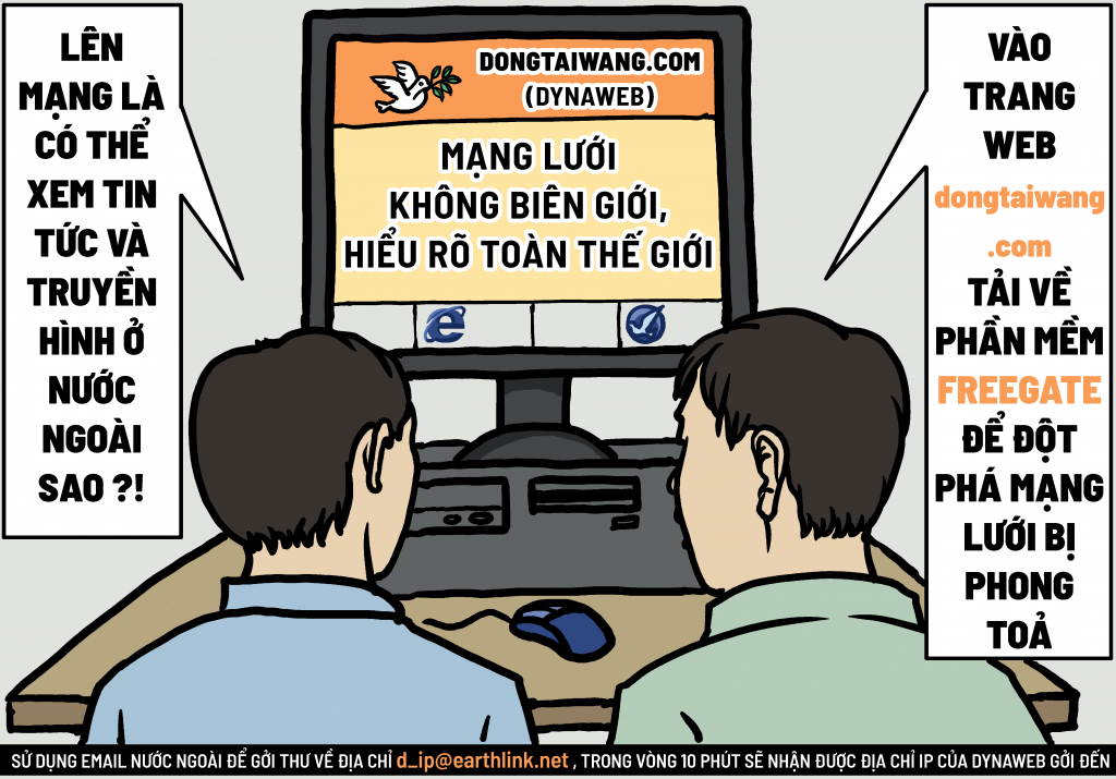 Lướt Web an toàn với Freegate