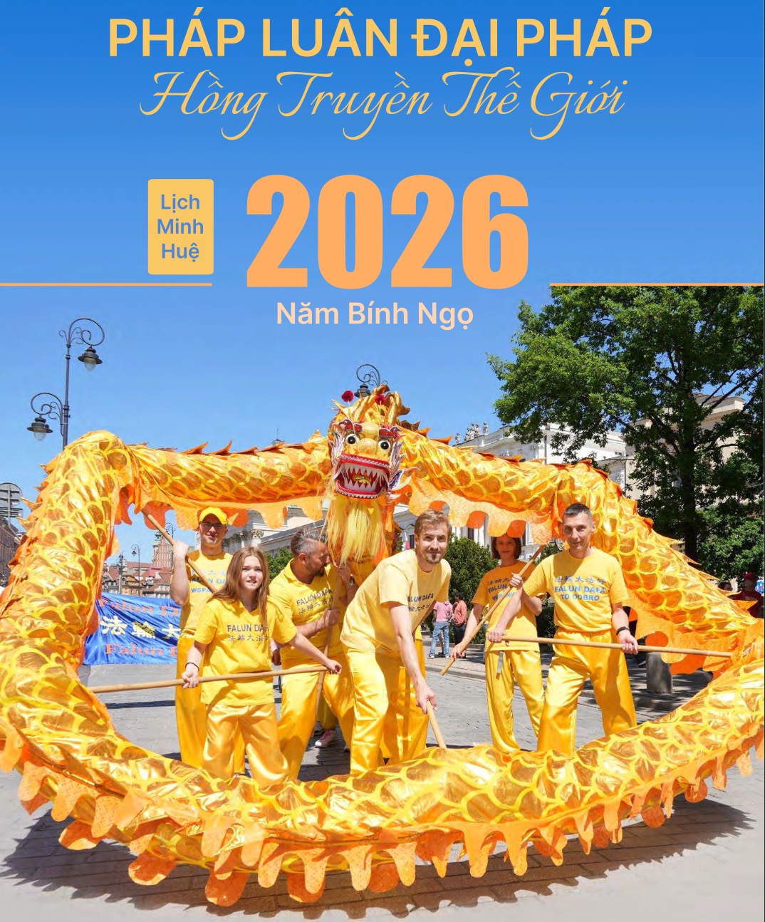 Lịch Minh Huệ 2026 – Pháp Luân Đại Pháp hồng truyền thế giới